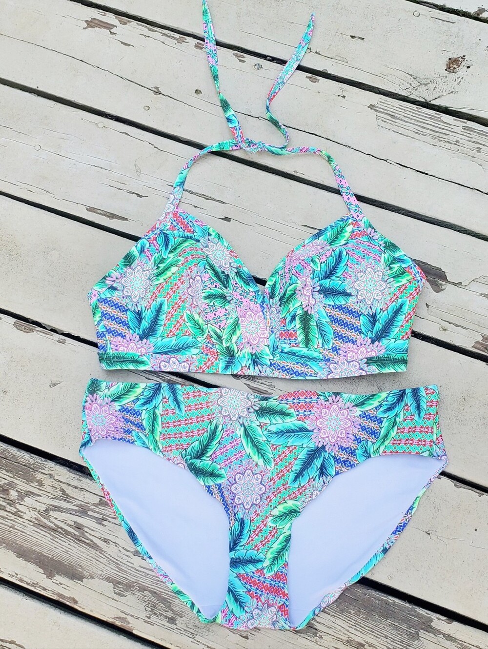 Freya Two Pieces Swimsuit Size XL - Picture 3 of 8